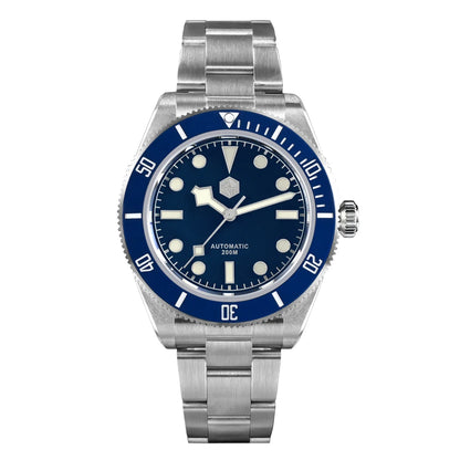 San Martin New 40mm BB58 Retro Luxury Diver Watch NH35 Automatic Mechanical Watches For Men Sapphire Luminous 20Bar Reloj SN0008