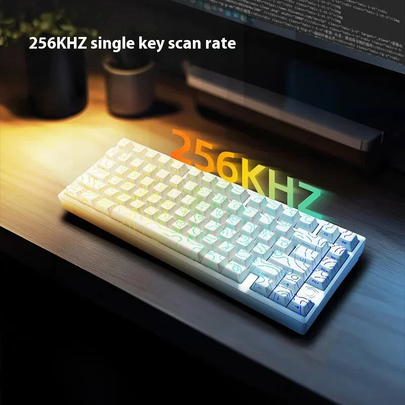 IROK MG75 Pro MG75 Max Aluminum Magnetic Gaming computer Mechanical Keyboard 75% Rapid Trigger 8K RGB Hotswap Gamer Keeyboard