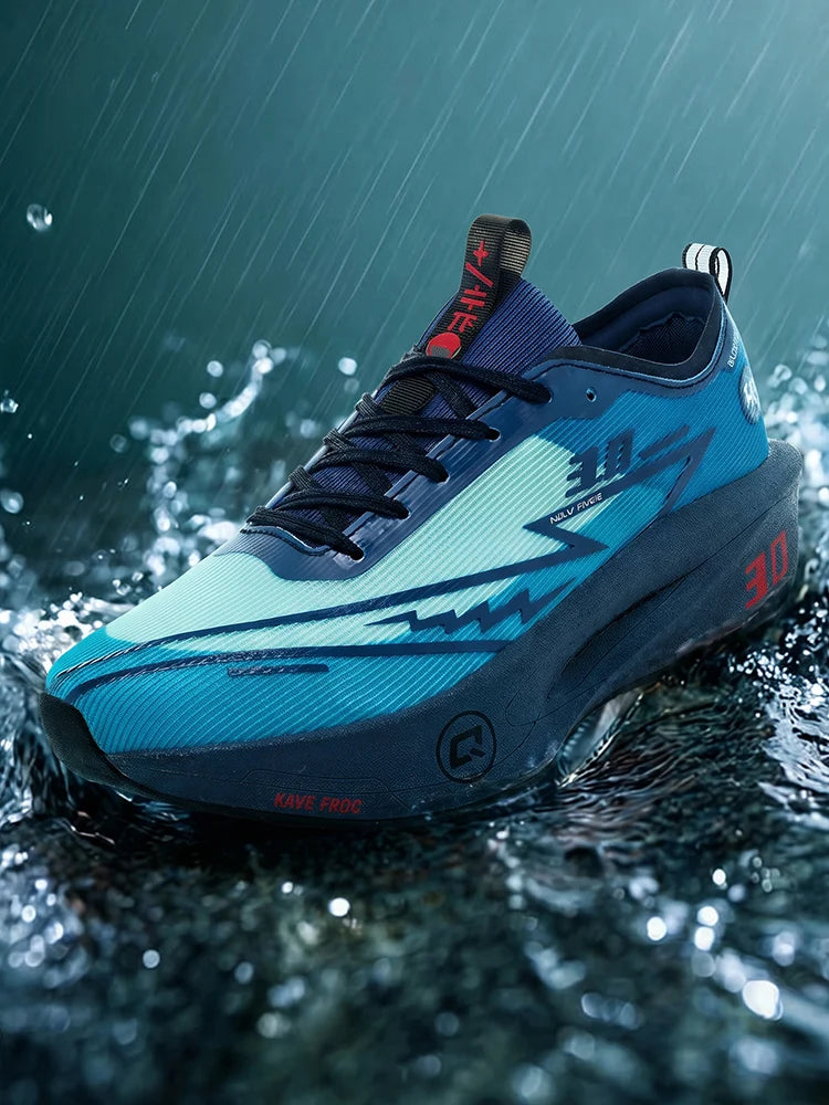 Brand Men's Carbon Plate Running Shoes Soft Cushion Shock Absorbing Sports Shoes Unisex Sneakers Light Anti-Slip Training Shoes
