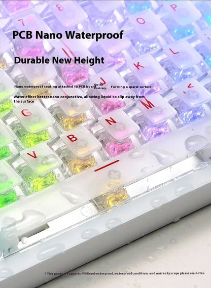 IROK MG75 Pro MG75 Max Aluminum Magnetic Gaming computer Mechanical Keyboard 75% Rapid Trigger 8K RGB Hotswap Gamer Keeyboard
