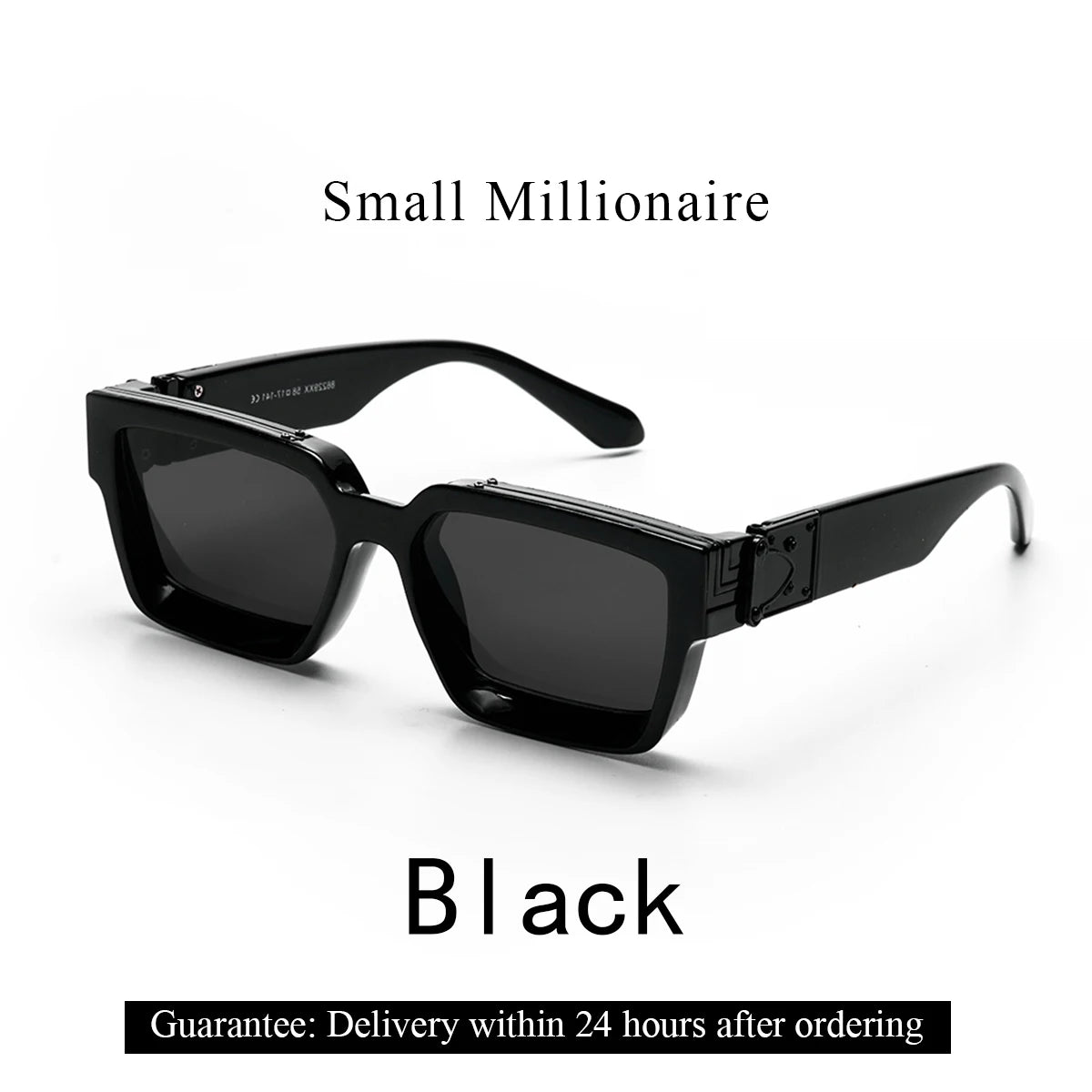 Ruiao Retro Black Millionaire Shades Luxury Sunglasses 2026 For Men Designer Famous Brand Square Sun Glasses Man Women Sunglass
