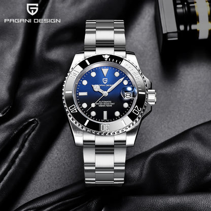 PAGANI Design 2026 New Men Automatic Mechanical Watch Miyota 8215 Sapphire Crystal 40mm Stainless Steel Waterproof