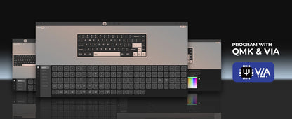 Teclado mecânico XVX M67 JadeStone com teclas IMD-Tech, hot-swappable, gasket, tri-mode, RGB personalizado, sem fios, 65%