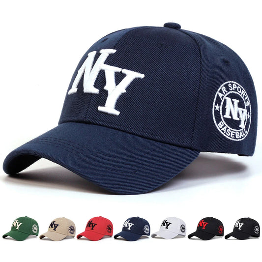 Unisex Letter Embroidery Baseball Caps Spring and Autumn Outdoor Adjustable Casual Hats Sunscreen Hat Sports Cap