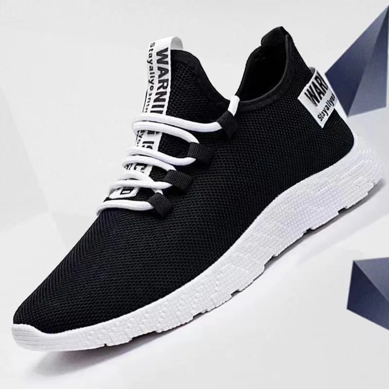Męskie sneakersy casualowe, lekkie sportowe buty z siateczki na lato, męskie buty outdoorowe z miękką podeszwą, oddychające, wygodne, modne buty do biegania