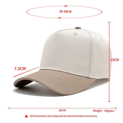 Custom Logo and Color  Baseball Caps Wholesale Structured a Frame 100% Cotton Gorras Baseball Sport Hats