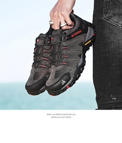 Running Shoes Summer Sports Shoes Men's Shoes Spring And Autumn Breathable Casual Walking Shoes Lace-Up Lightweight Solid Color