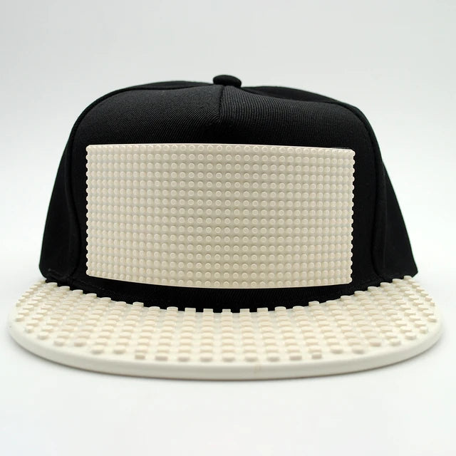 Șepci de baseball cu imprimeu cartoon patchwork, blocuri DIY, șepci snapback, șepci hip-hop pentru bărbați și femei, șepci detașabile cu pixeli, șepci „dad hats”, pentru copii și adulți