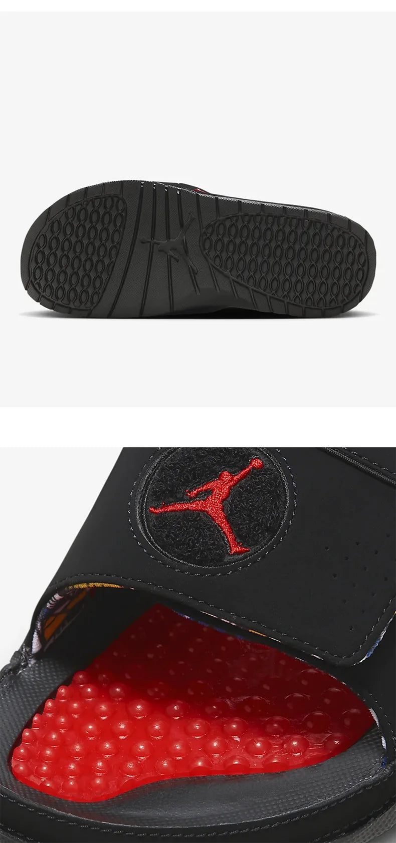Nike Genuine Jordan New Men's Cushioned Comfort Sandals FD7674-001