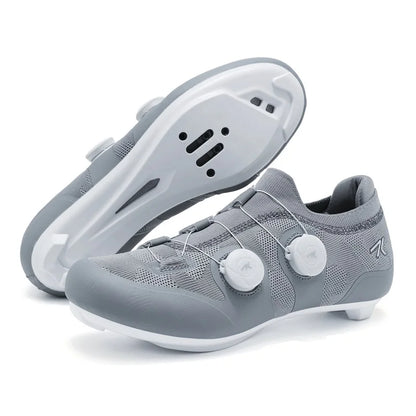 Professional Men Cycling MTB Shoes Route Cleats Speed Road Bike Sneaker Racing Women Flat Bicycle Mountain Spd Biking Footwear