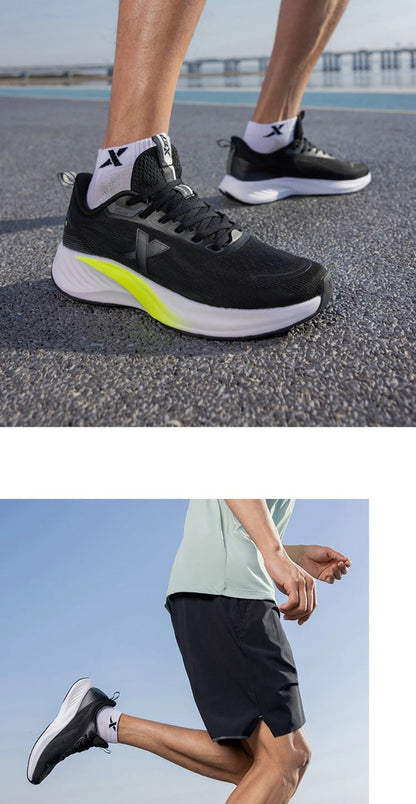Xtep Light Wing 3 Laufschuhe für Herren – Sommermode, gepolstert, stoßdämpfend, leicht, moderne Sneaker 875219110034