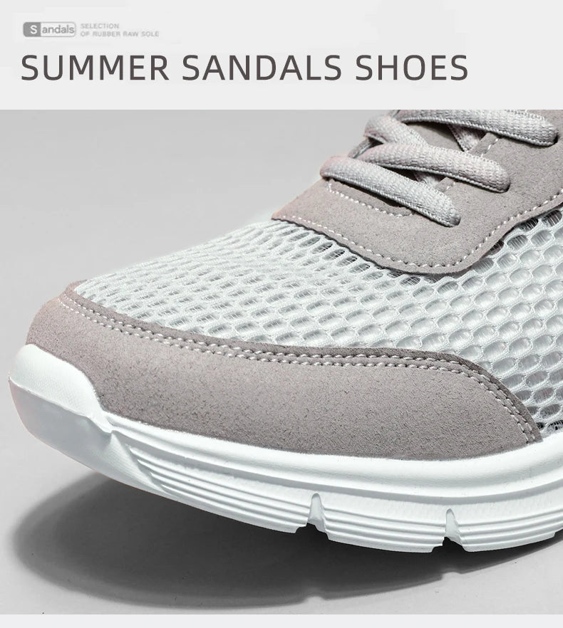 Men's Sneakers Summer Mesh Running Shoes Lightweight and Breathable Sneakers for Men