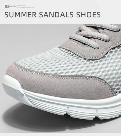 Men's Sneakers Summer Mesh Running Shoes Lightweight and Breathable Sneakers for Men