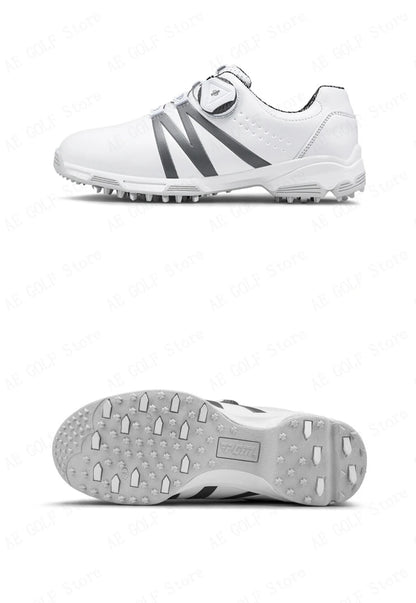PGM Boys Girls Golf Shoes Light Weight Soft and Breathable Waterproof Anti-slip Universal Outdoor Sports Shoes XZ127