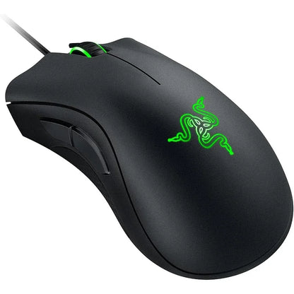 Mouse da gaming cablato originale Razer con sensore ottico 6400 DPI per laptop, mouse ottico ad alta velocità