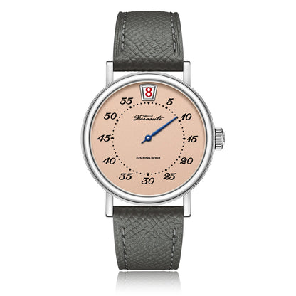 FARASUTE Casual Automatic Mechanical Men Watch Business Jumping Hour Seagull Movement Sapphire Waterproof Wristwatch Male Reloj