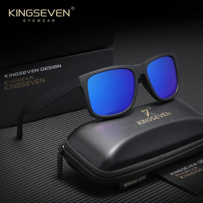 KINGSEVEN Fashion Square Polarized Men and Women Sunglasses Driving Outdoor Travel Glasses UV400