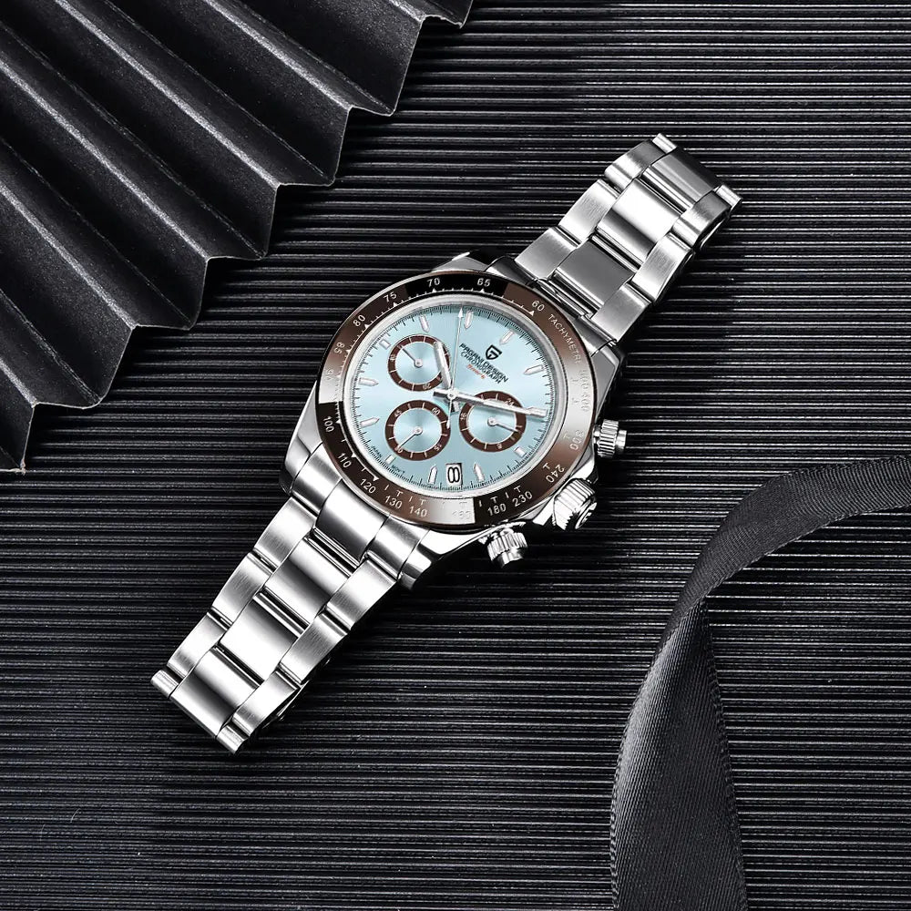 PAGANI DESIGN 2026 New Sport Chronograph Top Brand Luxury Quartz Watch For Men Sapphire crystal  Automatic Date Wrist watch Men