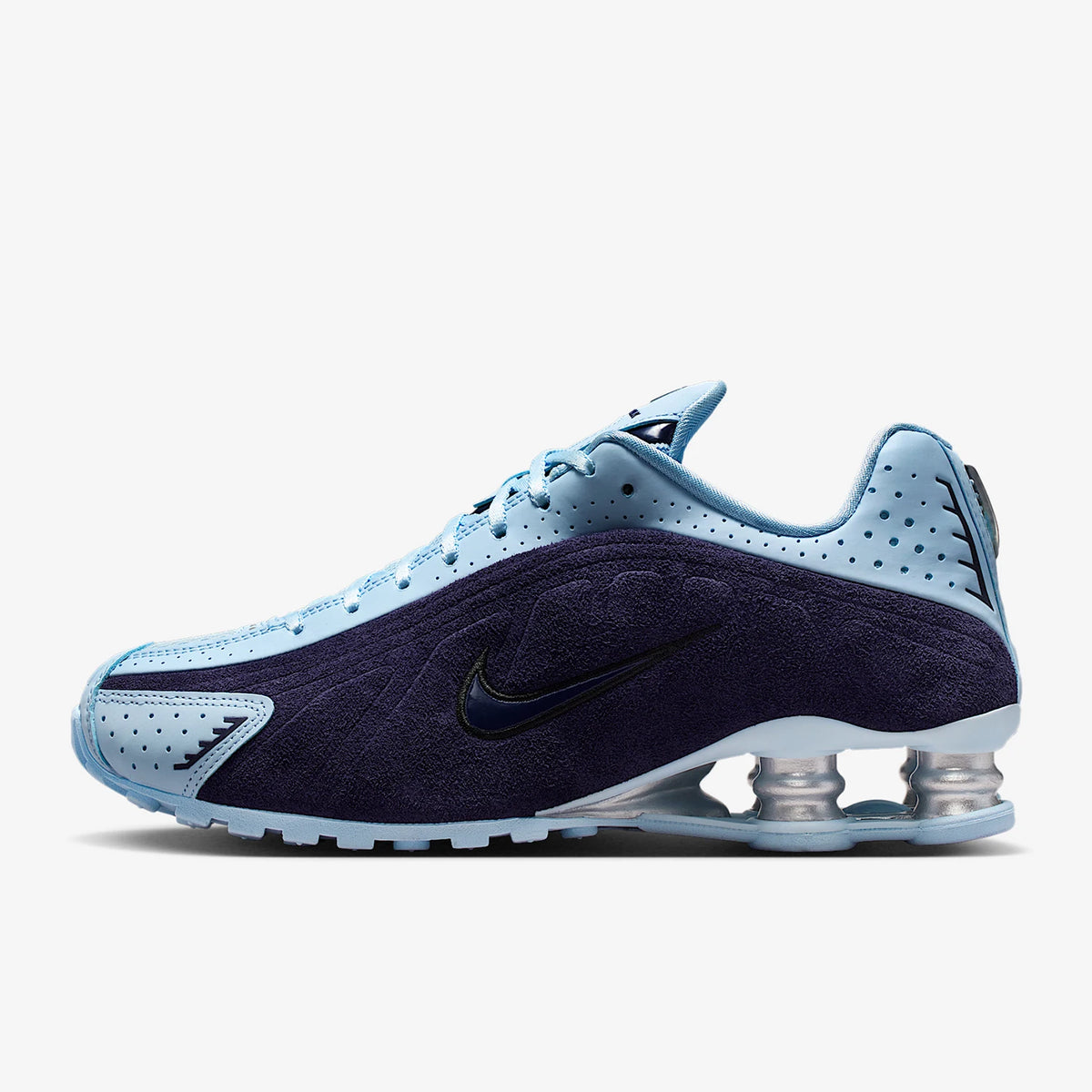 Chaussures de course rétro rembourrées Nike Authentic W SHOX R4 pour femme HQ7739-500