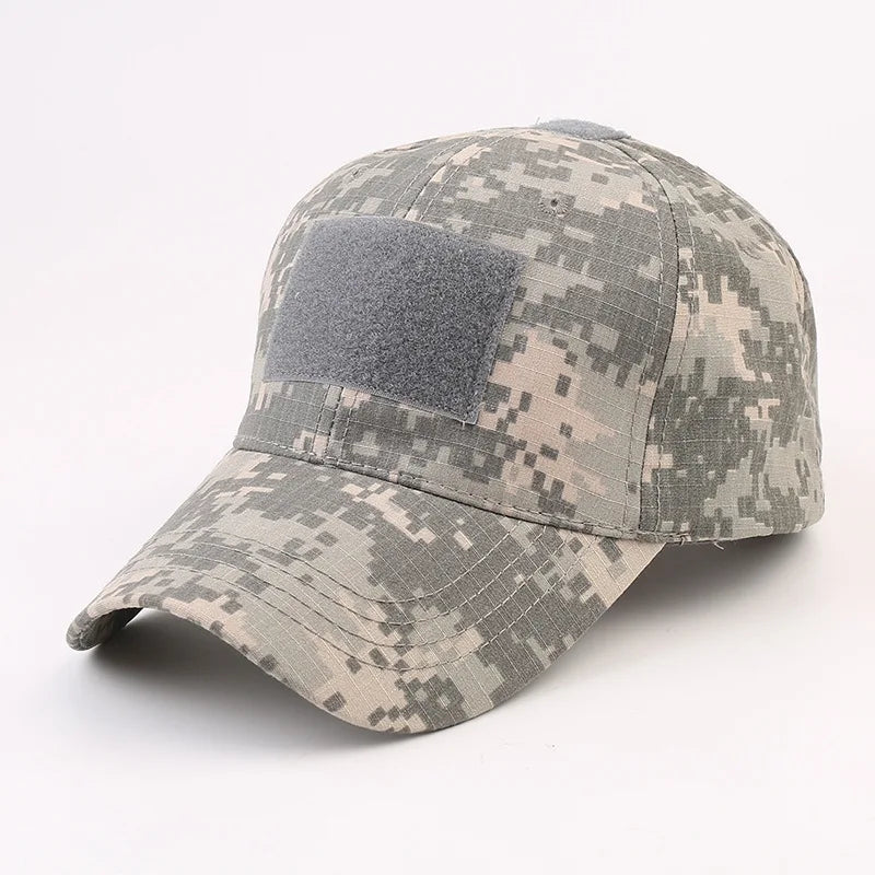 1pc Baseball Caps Camouflage Tactical Outdoor Soldier Combat Paintball Adjustable Hat Summer Snapback Sun Hats For Men Women