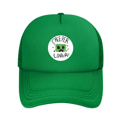 Unisex Creepers mob matricás Trucker sapka Hálós baseball sapka Snapback sapkák Kalapok Napellenző sapkák Légáteresztő golfsapkák Nyári