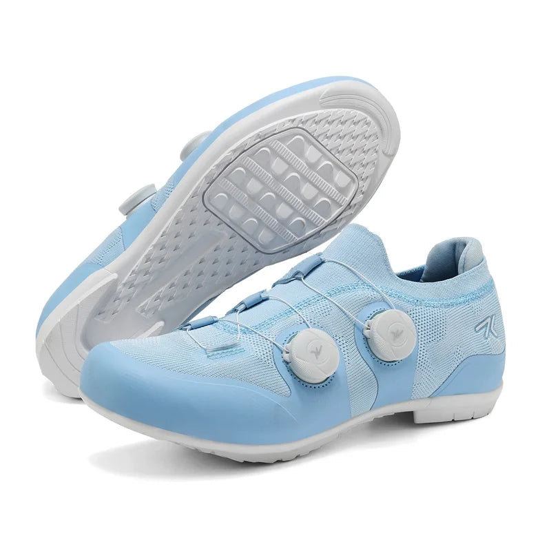 Professional Men Cycling MTB Shoes Route Cleats Speed Road Bike Sneaker Racing Women Flat Bicycle Mountain Spd Biking Footwear