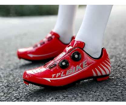 New Men's and Women's Bicycle Shoes,Outdoor Cycling Shoes,Three Functional Soles,Professional Training Shoes