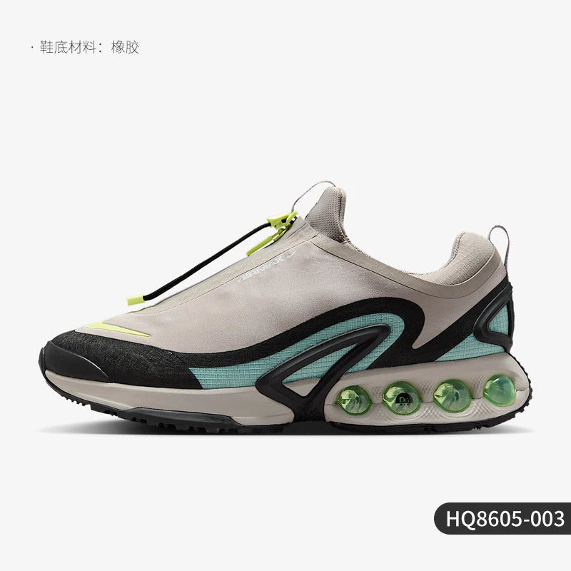 Nike originele AIR MAX DN heren hardloopschoenen met luchtkussen, schokdemping en slijtvastheid HQ8605-003