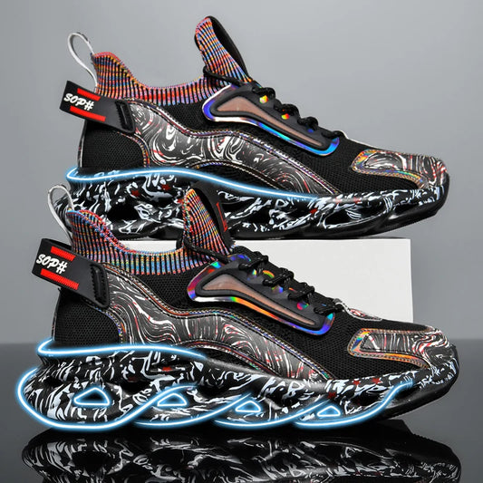 Shoes Men Sneakers Male Casual Men's Shoes Tennis Luxury Shoes Trainer Race Breathable Shoes Fashion Loafers Running Shoes for Men