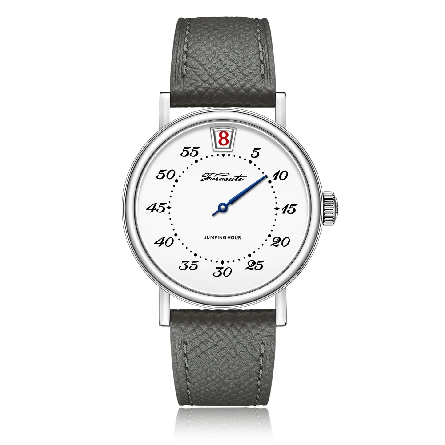 FARASUTE Casual Automatic Mechanical Men Watch Business Jumping Hour Seagull Movement Sapphire Waterproof Wristwatch Male Reloj