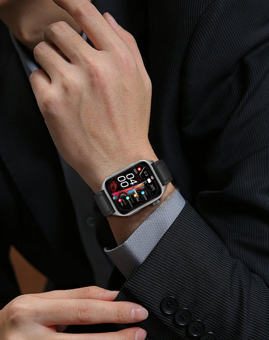 GUHUAVMI Smartwatch – CPU-Hersteller: MediaTek – Smartwatch mit Dual-Sonde und 650-nm-Lasertherapie