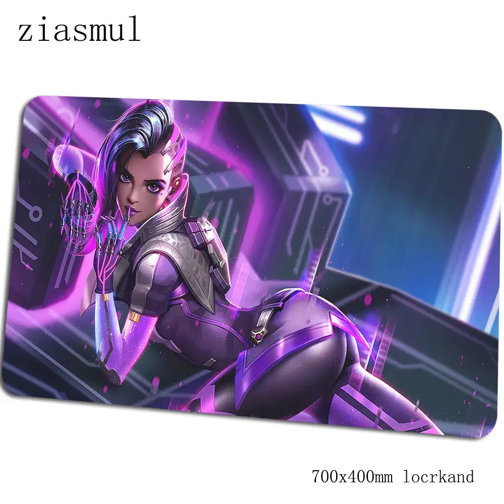 Overwatch mouse pad Gorgeous Computer Mat 70x40cm gaming mousepad large XL mouse pad keyboard games PC gamer desk