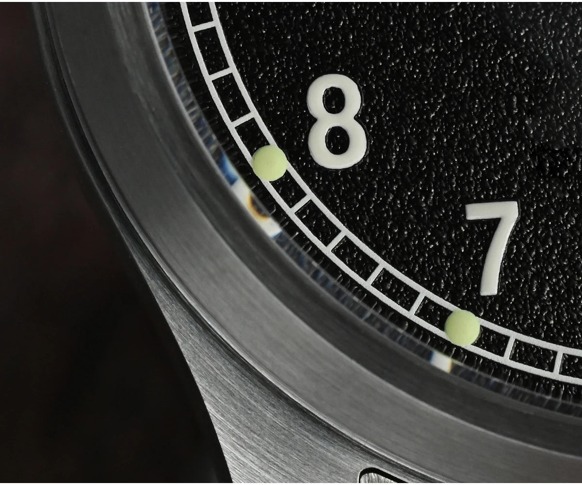 San Martin Simple Men Watch 37mm Pilot Miyota 8215 Classic Military Explore Automatic Mechanical Watches Waterproof 100m