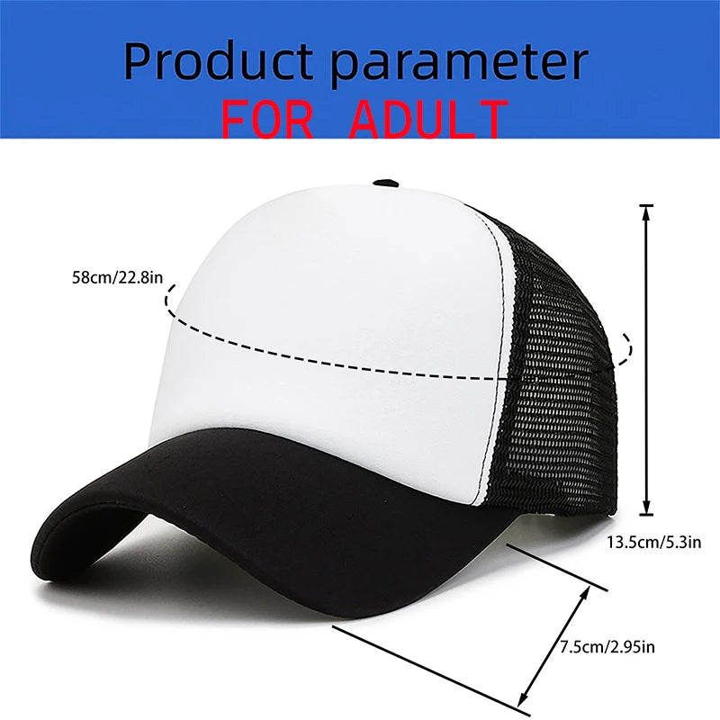 Baseball Cap for boys Girls Summer Adjustable Sun Hat Anime Paw Patrols Chase Skye Cute Retro Sunbonnet Adult Headgear Gift