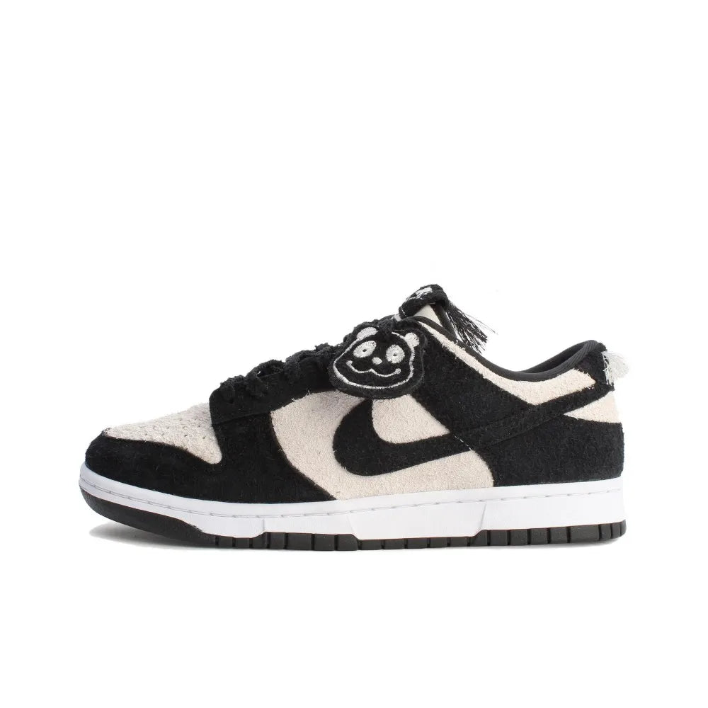 Nike Dunk Low - Versatile Thin Sole Slip-Resistant & Durable Low-Top Skate Shoes Unisex Style White/Black/Orange IB2260-500