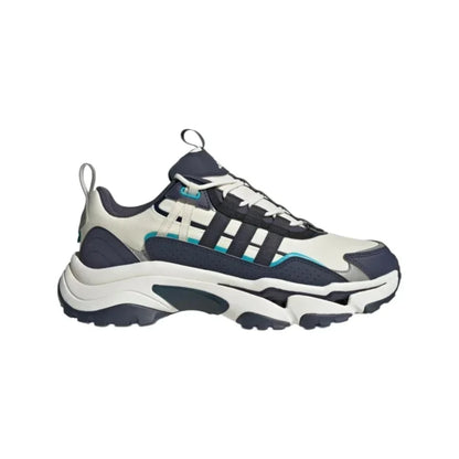 Adidas, chaussures de course basses, modèle Citywalk, tendance, antidérapantes, durables, baskets de style « dad shoes », unisexe, blanches et bleues, JR8331, confortables.