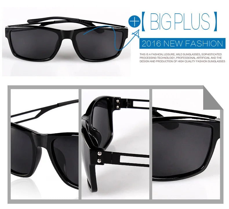 New Fashion Classic Men Polarized Glasses Hot Sale Eyewear Gentlemen Outdoor Driving Polarizing Sunglasses Oculos De Sol 8962