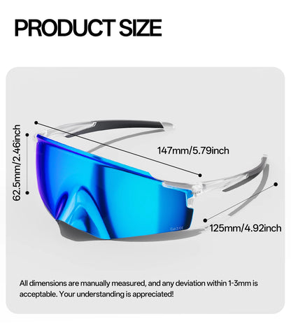 SCVCN Sunglasses for Men New Fashion Cycling Glasses UV400 Lenses Cycling Road Mountain Bike Glasses Women Casual Hiking 2026