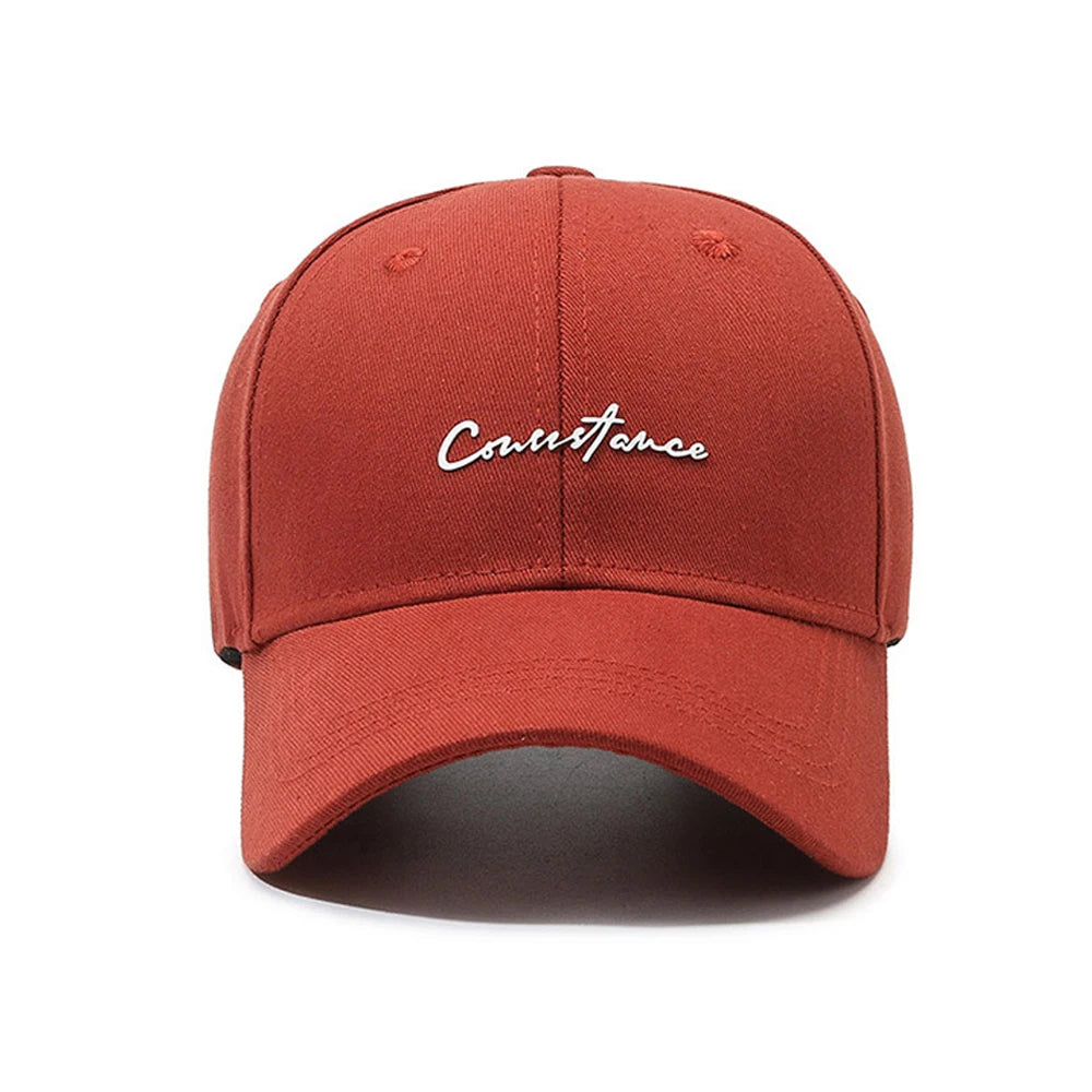 FS Stylish Orange Baseball Cap For Men Women Brand Designer Hats Small Letter Hip Hop Caps Street Trucker Hat Casquette Homme