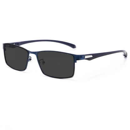 LOERHUNAR Brand Design for Men's Retro Business Myopia Sunglasses with Diopter 0 -0.75 -1.0  -1.5 -1.75 -2.0 -2.5 -3.0 to -6.0