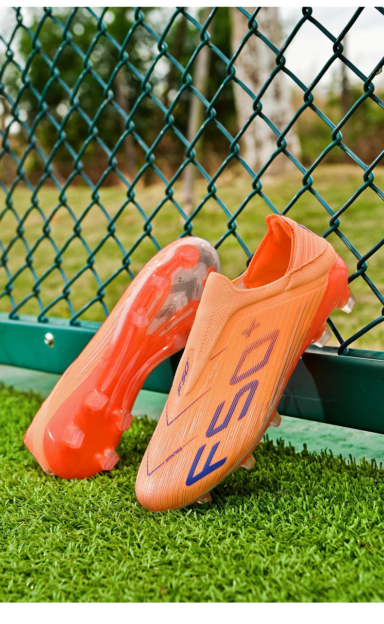 New Men Football Boots Match Cleats High-quality Futsal Indoor Sneakers Non-Slip Grass Soccer Shoes Hot-selling High-top Outdoor