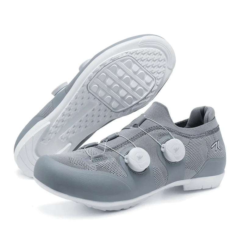 Professional Men Cycling MTB Shoes Route Cleats Speed Road Bike Sneaker Racing Women Flat Bicycle Mountain Spd Biking Footwear