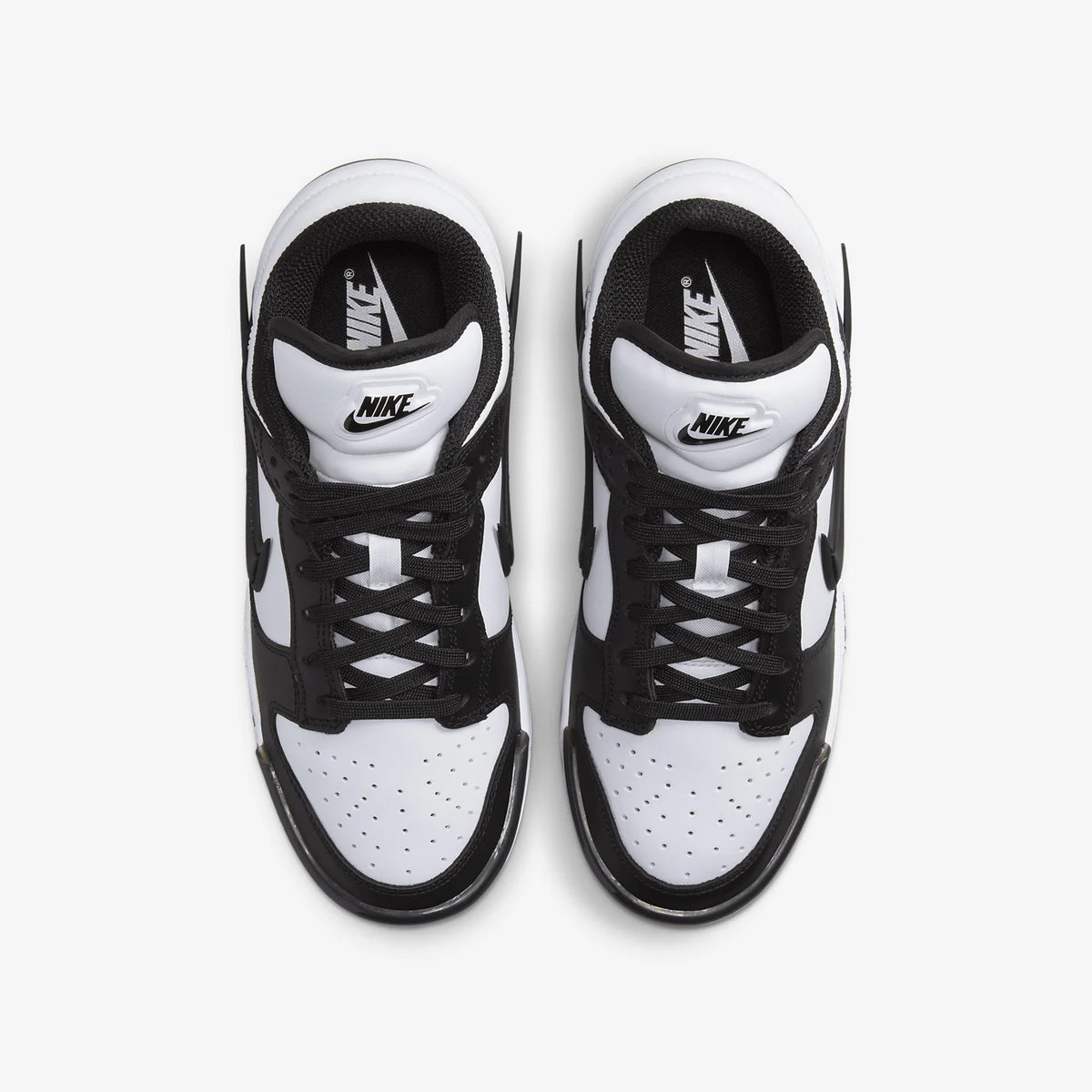 Scarpe casual minimaliste da donna Nike ufficiali e autentiche, traspiranti, con lacci e suola spessa DZ2794-001