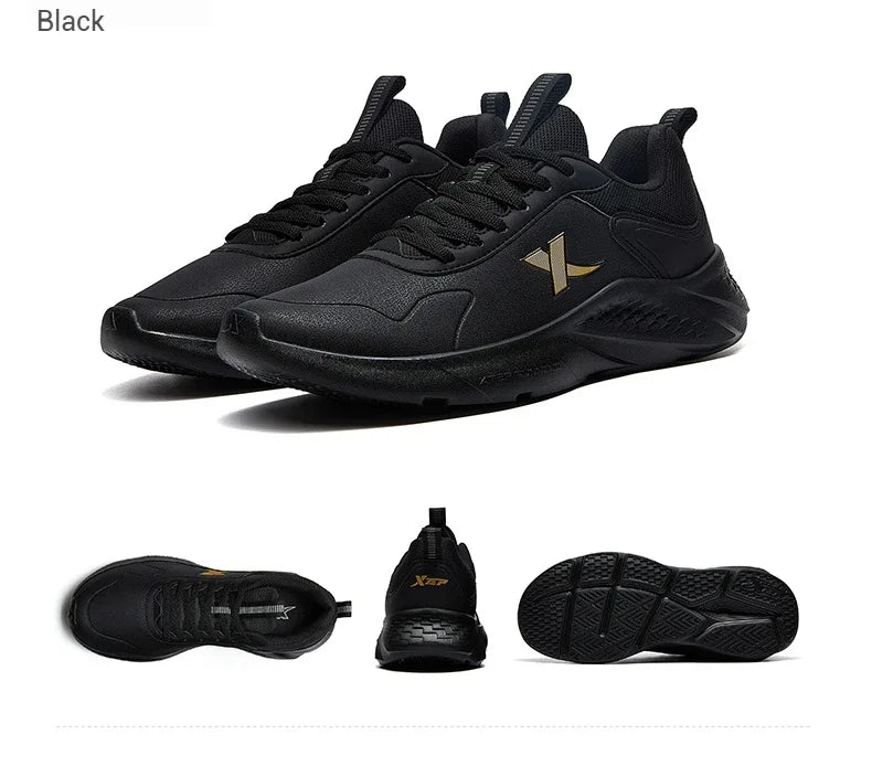 Xtep Men's Running Shoes Lightweight Surface Training Comfortable Breathable Jogging Stability Outdoor Shoes 879419110032
