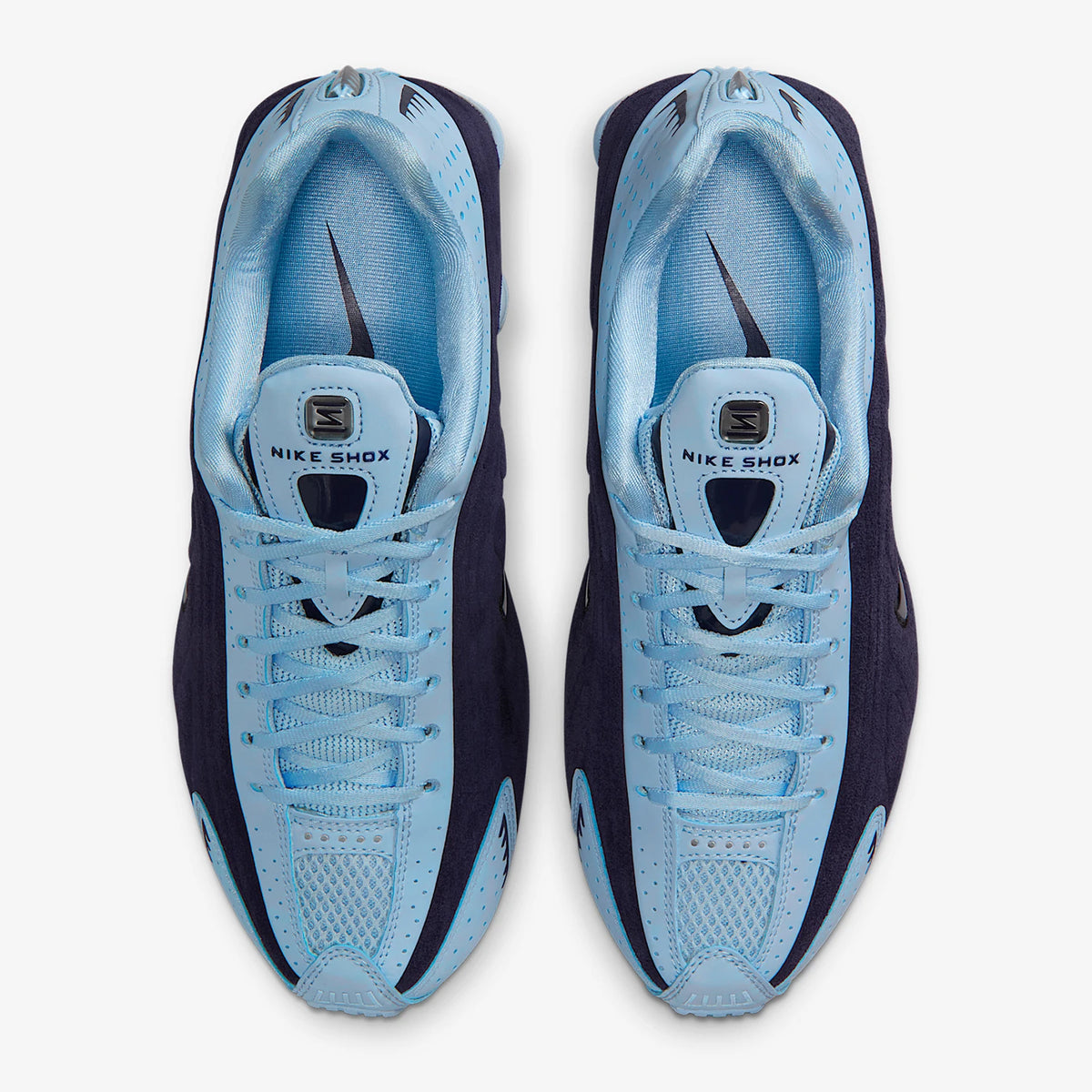 Chaussures de course rétro rembourrées Nike Authentic W SHOX R4 pour femme HQ7739-500