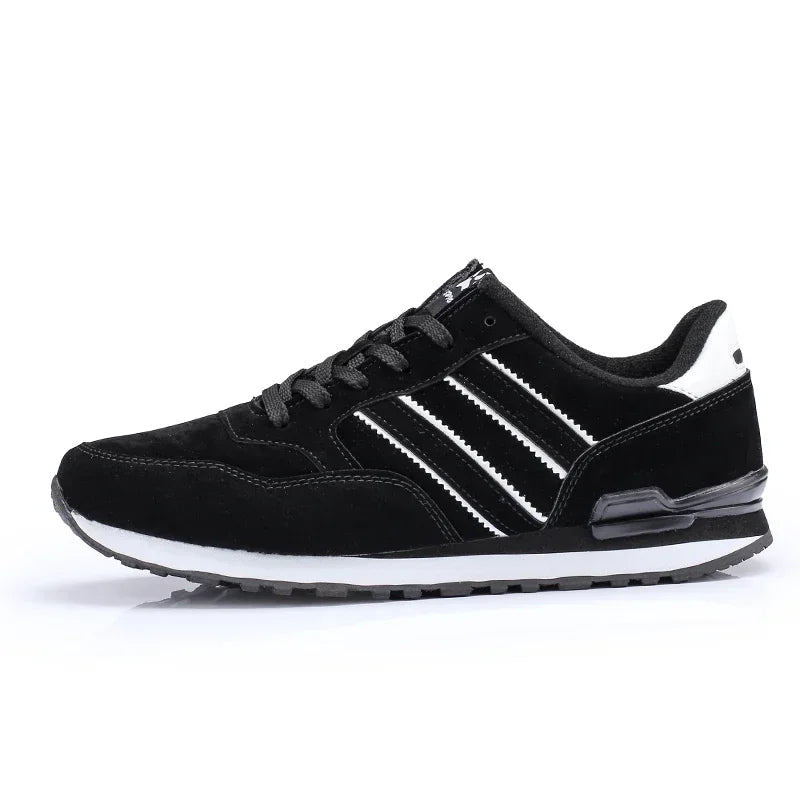 2025 New High Quality Men's Sneakers Leather Casual Shoes Autumn Breathable Men Shoes Male Flat Shoe Men's Casual Shoes