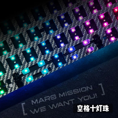 Everglide AE64 Pro HE Gaming Keyboard Hall Effect Magnetic Switch Support RT 0.001MM 8kHz Polling Rate Dual RGB ADC Link SOCD MT