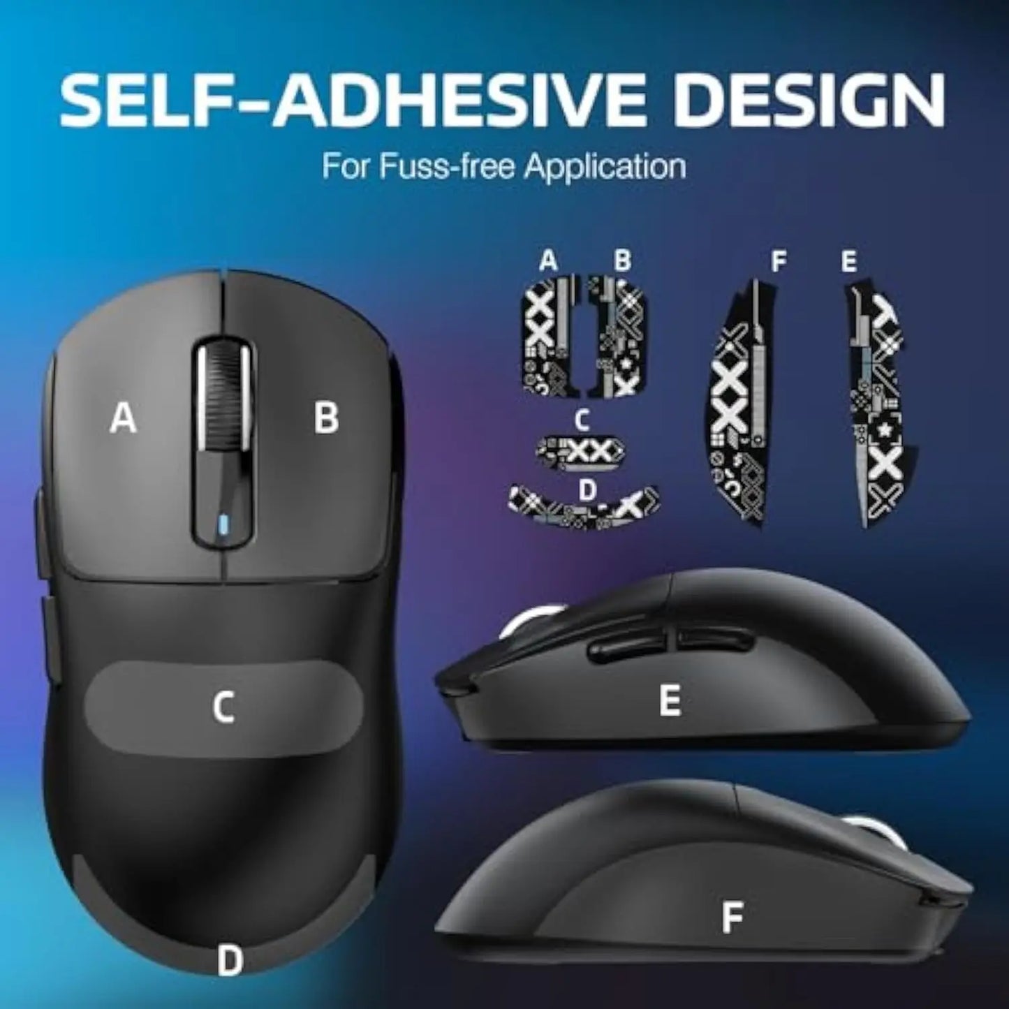 Attack Shark X3Pro kabellose Bluetooth-Gaming-Maus, optische Maus mit PixArt PAW3395 und 26000dpi, Tri-Mode-Verbindung, Makro-Gaming-Maus