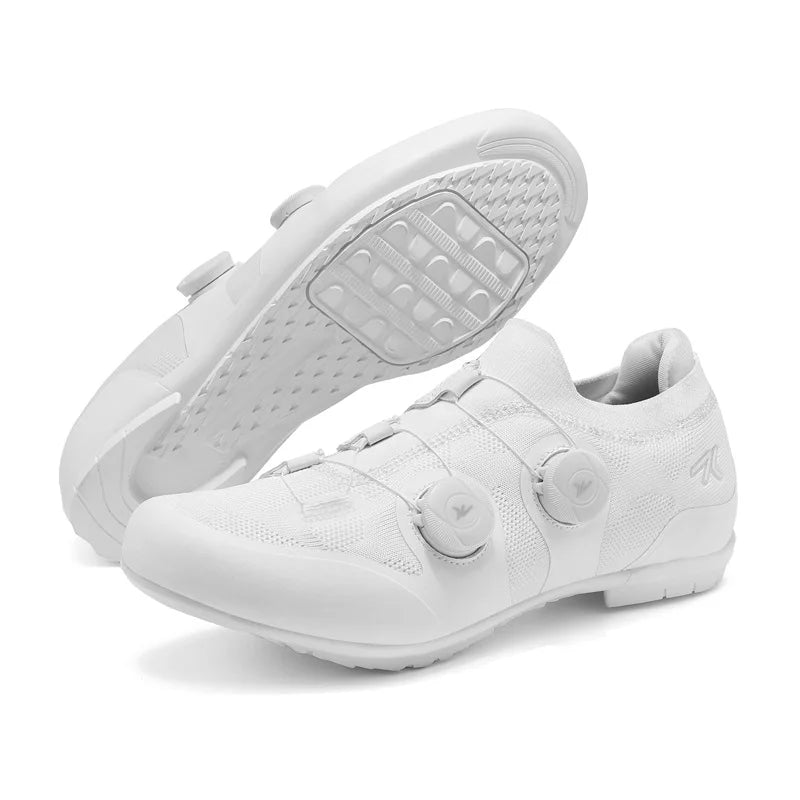 Professional Men Cycling MTB Shoes Route Cleats Speed Road Bike Sneaker Racing Women Flat Bicycle Mountain Spd Biking Footwear