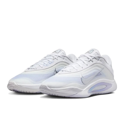 Nike AOne: Minimalist, Comfortable, Cushioned, and Breathable Low-Top Basketball Shoes (Unisex, White and Blue) FZ8606-100